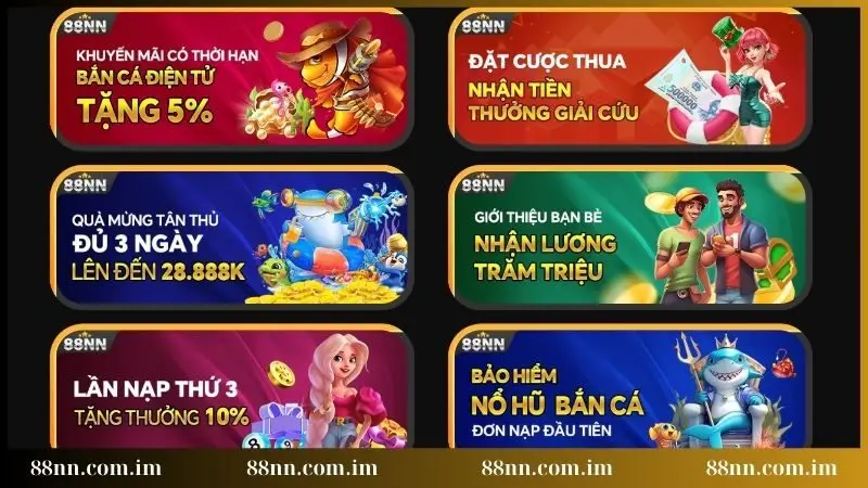Tổng quan về khuyến mãi 88NN
